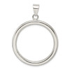 Lex & Lu Sterling Silver Circle Pendant - 4 - Lex & Lu