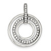 Lex & Lu Sterling Silver CZ Fancy Pendant LAL115995 - Lex & Lu