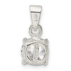 Lex & Lu Sterling Silver CZ Pendant LAL116006 - 4 - Lex & Lu