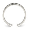 Lex & Lu Sterling Silver Antiqued Adjustable Ring - 2 - Lex & Lu