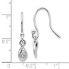 Lex & Lu Sterling Silver White Ice Diamond Earrings LAL117030 - 4 - Lex & Lu