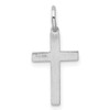 Lex & Lu Sterling Silver Laser Designed Cross Charm LAL117516 - 3 - Lex & Lu