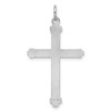 Lex & Lu Sterling Silver Laser Designed Cross Charm LAL117569 - 4 - Lex & Lu