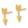 Lex & Lu 14k Gold Polished Arrow Post Earrings - 2 - Lex & Lu