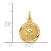 Lex & Lu 14k Yellow Gold Graduation Day Charm LAL119325 - 3 - Lex & Lu