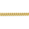 Lex & Lu 10k Yellow Gold Hollow Miami Cuban Chain Bracelet or Necklace- 3 - Lex & Lu
