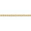 Lex & Lu 10k Yellow Gold 3mm Concave Anchor Chain Bracelet or Necklace- 3 - Lex & Lu