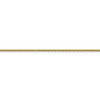 Lex & Lu 10k Yellow Gold 2mm Solid Cable Chain Anklet, Bracelet or Necklace- 3 - Lex & Lu