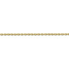 Lex & Lu 10k Yellow Gold 1.8mm D/C Cable Chain Necklace- 3 - Lex & Lu