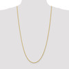 Lex & Lu 10k Yellow Gold 2.75mm D/C Quadruple Rope Chain Bracelet or Necklace- 2 - Lex & Lu