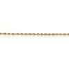 Lex & Lu 10k Yellow Gold 2.75mm D/C Quadruple Rope Chain Bracelet or Necklace- 3 - Lex & Lu