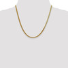 Lex & Lu 10k Yellow Gold 3.0mm Silky Herringbone Chain Bracelet or Necklace- 2 - Lex & Lu