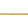 Lex & Lu 14k Yellow Gold 3.6mm Hollow Round Box Chain Necklace- 3 - Lex & Lu