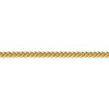 Lex & Lu 14k Yellow Gold 4.30mm Semi-solid 3-Wire Wheat Chain Necklace- 3 - Lex & Lu