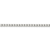 Lex & Lu Sterling Silver 3.00mm Box Chain Necklace- 2 - Lex & Lu