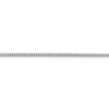 Lex & Lu Sterling Silver w/Rhodium 2mm Curb Chain Bracelet or Necklace- 3 - Lex & Lu