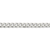 Lex & Lu Sterling Silver 9.15mm Pave Curb Chain Bracelet or Necklace- 2 - Lex & Lu