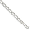 Lex & Lu Sterling Silver Double Link Charm Bracelet LAL123701 - Lex & Lu