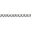 Lex & Lu Sterling Silver 6.4mm Polished Domed Curb Chain Bracelet or Necklace- 2 - Lex & Lu