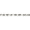 Lex & Lu Sterling Silver 7.25mm Polished Domed Curb Chain Bracelet or Necklace- 2 - Lex & Lu