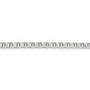 Lex & Lu Sterling Silver 4.65mm Flat Anchor Chain Bracelet or Necklace- 2 - Lex & Lu