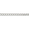 Lex & Lu Sterling Silver 6.75mm Polished Open Curb Chain Bracelet or Necklace- 2 - Lex & Lu