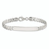 Lex & Lu Sterling Silver ID 6mm Bracelet LAL123909- 3 - Lex & Lu