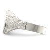 Lex & Lu Sterling Silver Horseshoe Ring LAL124108- 4 - Lex & Lu