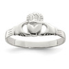 Lex & Lu Sterling Silver Claddagh Ring LAL124145 - Lex & Lu