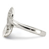 Lex & Lu Sterling Silver Polished Filigree Ring LAL125020- 4 - Lex & Lu