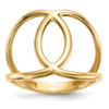 Lex & Lu 14k Gold Polished Ring Size 7 - Lex & Lu