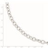 Lex & Lu Sterling Silver Cable 6.75mm Necklace 18'' - 2 - Lex & Lu