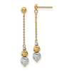 Lex & Lu 14k Yellow Gold Dangle Earrings - Lex & Lu