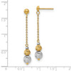 Lex & Lu 14k Yellow Gold Dangle Earrings - 4 - Lex & Lu