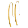 Lex & Lu 14k Yellow Gold Polished Dangle Bar Earrings - 2 - Lex & Lu