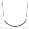 Lex & Lu Sterling Silver w/Rhodium & Ruthenium Necklace - 5 - Lex & Lu