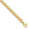 Lex & Lu 14k Yellow Gold Men's Polished Fancy Link Bracelets LAL150784 - Lex & Lu