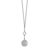 Lex & Lu Sterling Silver w/Rhodium Filigree Necklace LALQLF1032-15.75 - 2 - Lex & Lu