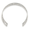 Lex & Lu Chisel Stainless Steel Hearts Cuff Bangle Bracelet - 3 - Lex & Lu