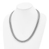 Lex & Lu Chisel Stainless Steel Polished 24'' Curb Chain Necklace LAL151652 - 4 - Lex & Lu
