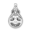 Lex & Lu Sterling Silver Vibrant CZ Knot Pendant - 4 - Lex & Lu