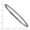 Lex & Lu Sterling Silver Polished 3mm Slip-on Bangle - 3 - Lex & Lu