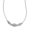 Lex & Lu Sterling Silver Fancy Chain w/Large Filigree Beads Necklace 18'' - 2 - Lex & Lu