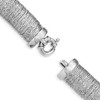 Lex & Lu Sterling Silver Polished Fancy Domed Bracelet 7.5'' LAL18730 - 3 - Lex & Lu