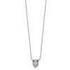 Lex & Lu Sterling Silver Necklace 16'' LALQG3687-16 - 2 - Lex & Lu