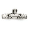 Lex & Lu Sterling Silver Claddagh Toe Ring - 5 - Lex & Lu