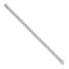 Lex & Lu 14k White Gold Diamond Bracelet LAL728 - 2 - Lex & Lu