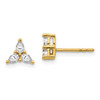 Lex & Lu 14k Yellow Gold Diamond Earrings LAL1382 - Lex & Lu