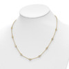 Lex & Lu 14k Yellow Gold Diamond Multi Station Necklace LAL2693 - 4 - Lex & Lu