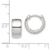 Lex & Lu Sterling Silver Hoop Earrings LAL22018 - 4 - Lex & Lu
